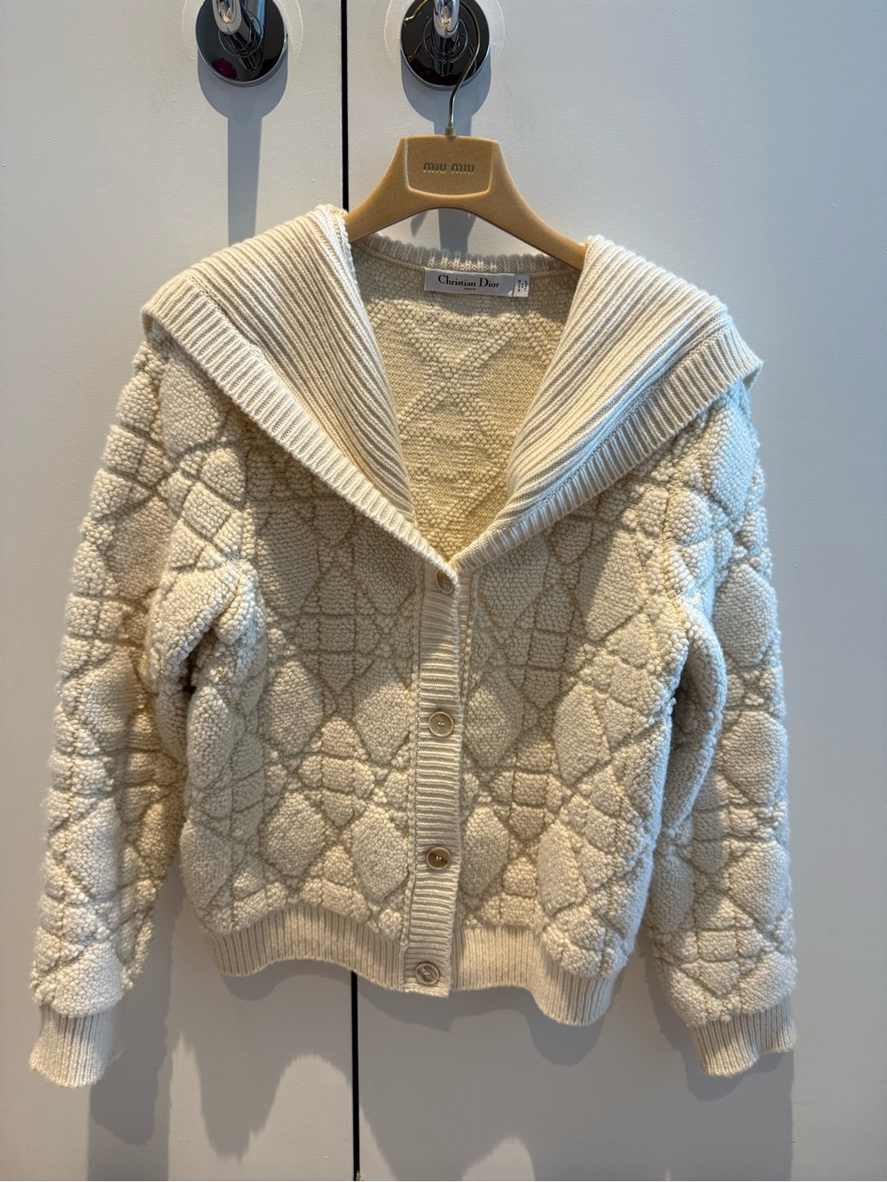 Dior Cannage Cardigan
